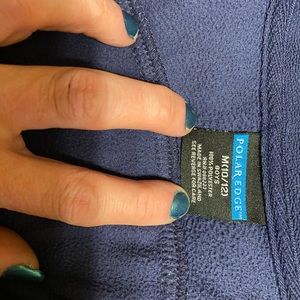 Women’s blue polar jacket